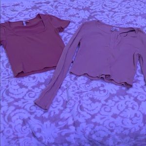 Two H&M shirts